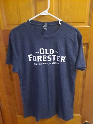 Old Forester: The First Bottled Bourbon Blue T-shirt NWOT M - Image 1 of 3