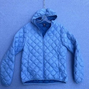 MACPAC Womens Puffer Jacket Size 14 Jupiter Duck Down Blue Green Colour - Picture 1 of 10