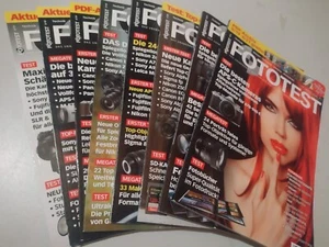 Zeitschrift Fototest wählen Sie ein Heft aus Jahrgang 2019/20/21 aus - Bild 1 von 1