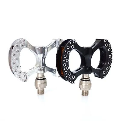 MKS Lambda Ezy SUPERIOR 9/16" Pedal Plateado Negro MTB Montaña Carretera Bicicleta Plegable Foto 1 de 4