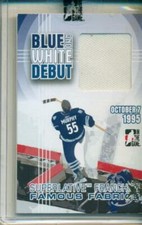 08/09 ITG Superlative Franchise Famous Fabrics B+W Debut Larry Murphy Expo 1/1