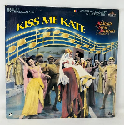 Kiss Me Kate Laserdisc ML100307 1953 Musical Howard Keel Kathryn Grayson LD - Image 1 of 3