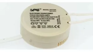 SET70R 20-70va, 220 - 240V ac, 11.6 V ac Round Electronic Transformer, 56x22 mm - Picture 1 of 3