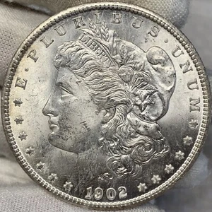 1902-O 1 $ Morgan Dollar ||| Problemfreie, unzirkulierte, toll aussehende Münze! - Bild 1 von 2