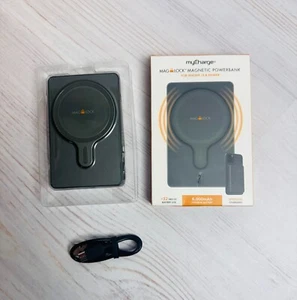 MyCharge Mag Lock 6000mAh Wireless Magnetic Powerbank Portable Charger - Picture 1 of 8