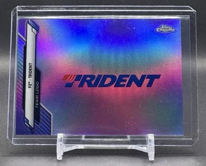 2020 Topps Chrome Formula 1 Team Logos Purple Refractor #/399 Trident #129 - Picture 1 of 2