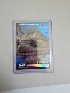 Star Wars Topps Chrome The Twins /150 From The Book Of Boba Fett - Picture 1 of 2