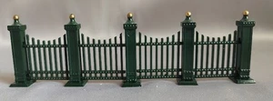 Dept 56 “ Village Wrought Iron Fence EXTENSIONS” 9Pc Set # 5515-8 - Picture 1 of 5