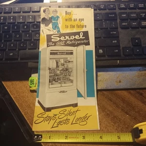 vintage servel gas refrigerator Brochure Advertisement 1948 - Picture 1 of 9