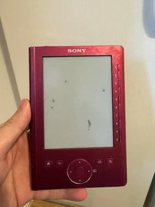 SONY PRS-300 eBook Reader Digital Book Pink Portable Device - V122 - Picture 1 of 3