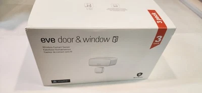 Eve Door & Window (Matter) 3 Pack 3️⃣– Smart Contact Sensor for Doors & Windows - Image 1 of 4
