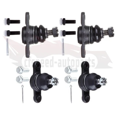 Kit de suspensión de rótulas inferiores delanteras y traseras 4 piezas para Toyota MR2 1987-1994 1995 Foto 1 de 4