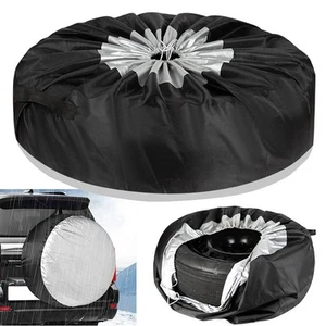 SUV Tire Cover Spare Tire Protector Reusable And Washable Weather-resistant - Picture 1 of 14