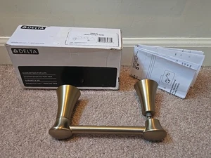 Delta Lahara Pivoting Toilet Paper Holder Champagne Bronze 73850-CZ * OPEN READ - Picture 1 of 5