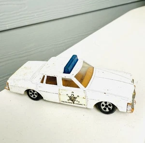1980 The ERTL The Dukes Of Hazzard Police Car Pontiac Bonneville 1/64 Scale - Picture 1 of 5
