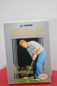 Jack Nicklaus' Greatest 18 Holes of Major Championship Golf Nintendo NES Game