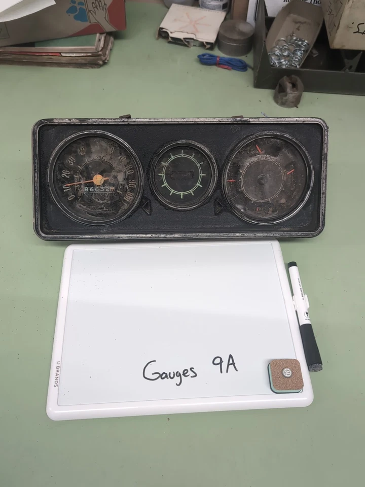 Chevrolet Van GMC G10 G20 G30 1971 1972 velocímetro calibre de clúster Foto 1 de 4