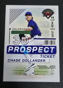 2024 Panini Prospect Edition #24 CHASE DOLLANDER Purple /99 - Picture 1 of 2