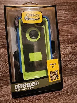 Funda Serie OtterBox Defender para iPhone 5c Opciones Multicolor Verde Azul Foto 1 de 3