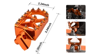 Repose pieds Yamaha et KTM SX SXF EXC EXCF XC XCF 65 85 125 150 200 250 300 350 - Photo 1/6
