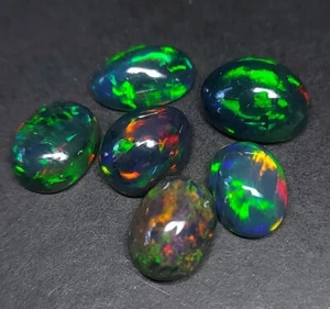 Wholesale black opal gemstones - loose natural welo Opal cabochon 18.75 CTS - Bild 1 von 13