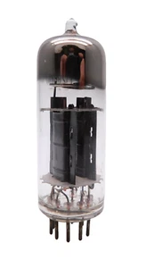 Sylvania 12BH7A Black Plate D Getter Valve Tube gebraucht getestet (V59) #15 - Bild 1 von 1