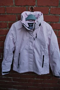 Superdry Pink Hurricane Jacket SIZE UK 10/SMALL - Picture 1 of 9
