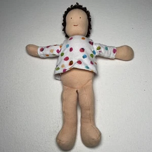 Lovevery Baby Avery bunt gepunktetes Shirt Stofftier Plüsch Puppe Spielzeug - Bild 1 von 9