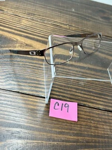 Oakley Metal Plate 22-201 Unisex Dunkelbraun Metall Vollrand Brille Brillengestell 140 - Bild 1 von 7