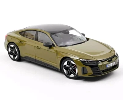Audi RS e-tron GT 2021, Olive-Metallic, NOREV 1:18 - Immagine 1 di 2