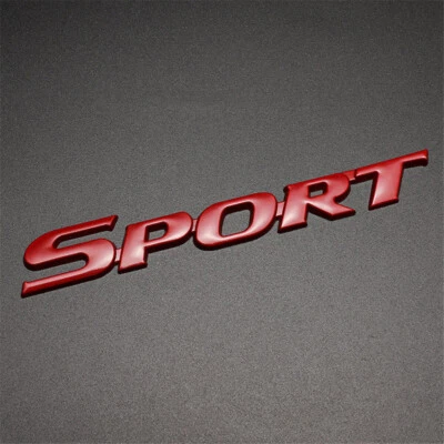 Sport Logo Sticker Racing Emblem Badge Decal Metal For Car Trunk Tailgate Decal - Image 1 of 4