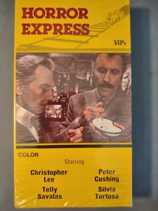 Horror Express (VHS 1985) RARE CONGRESS VIDEO GROUP ISSUE - Picture 1 of 2
