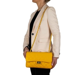 Ledertasche Natürliche Damen Modell Geldbuße Elegant Gemacht Zu - Picture 1 of 5