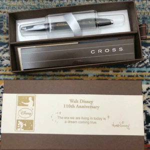 Cross Walt Disney 110th Anniv Ballpoint Pen w/Box Vintage Super Rare Limited F/S - Picture 1 of 4