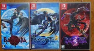 Bayonetta 1 & 2 & 3 Set Nintendo Switch Japanisch Ver Getestet Kostenloser Versand - Bild 1 von 4