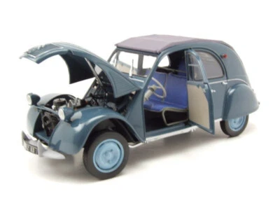 CITROEN 2CV AZL 1959 BLEU GLACIER NOREV 181485 1:18 2 CV DEUCHE DEUDEUCHE - Photo 1/4