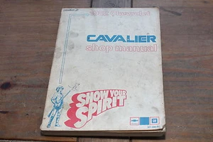 1982 Cavalier Chevrolet ST-366-82 Chevy GM Shop Service Manual A339 - Picture 1 of 7