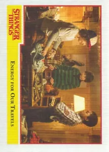 2018 Stranger Things Season 1 Trading Card #35 Energy for Our Travels - Picture 1 of 2