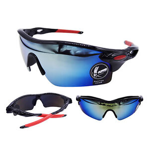 2er Pack X-CRUZE® Fahrradbrille Triathlonbrille Sonnenbrille Herren Damen weiß