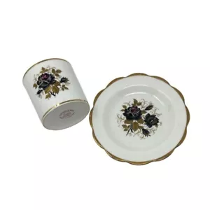 Vintage Jackson & Gosling Grosvenor Bone China Tasse und Untertasse - Made in England - Bild 1 von 8