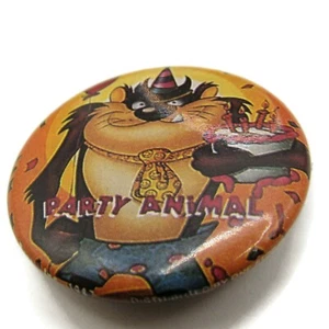 Fiesta Animal Taz Diablo Tasmania Pin Botón De Colección Gran Diseño - Imagen 1 de 5