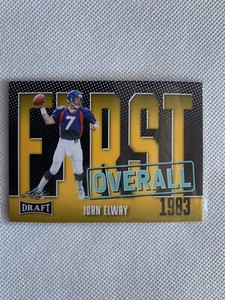 2023 Leaf Draft Gold 4 John Elway  First Overall
