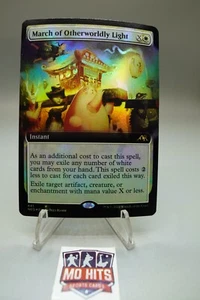 March of Otherworldly Light - Foil Extended Art NEO NM MTG - Picture 1 of 2