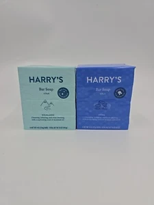 Harry’s Bar Soap Stone And Wildlands 8 Bars - Two 4 Packs NEW - Picture 1 of 7