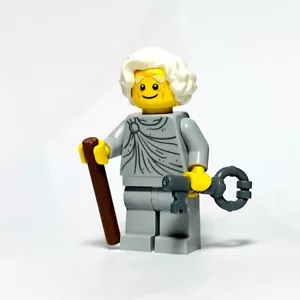 NUEVA MINIFIGURA LEGO Gran Maestre - Castillo - Hecha de LEGO Genuino - Imagen 1 de 2