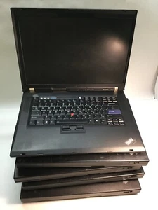 LOT OF 5- Lenovo ThinkPad R61 15" Intel Celeron -ALL BOOT/VARIOUS ISSUES -MZ - Picture 1 of 6