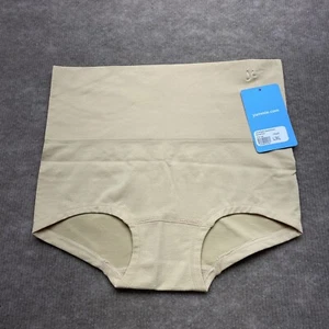 Yummie Donna Ultraleggero Senza Cuciture Shapewear Ragazza Corto, Frappe, Large/X-Large - Foto 1 di 7