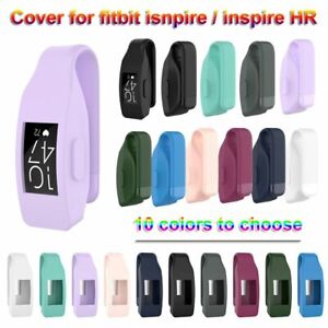 Silicone Metal Clip Holder Cover Watch Case Cover For Fitbit Inspire/Inspire HR