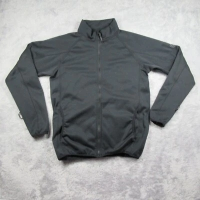 686 Smarty Technology Jacket Mens Size S Black Fleece Coat Fill Zip — 第 1/4 张图片