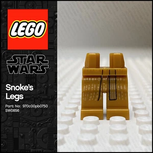 GENUINE LEGO Star Wars Supreme Leader Snoke Legs SW0856 Sith NEW - Picture 1 of 3